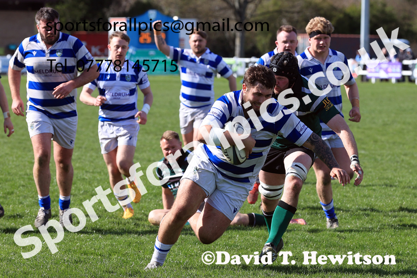 Tynedale v Scunthorpe, Tynedale Park, Corbridge. Photo: David T. Hewitson/Sports for All Pics